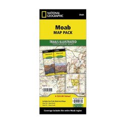 National Geographic Utah National Parks Map Pack Bundle